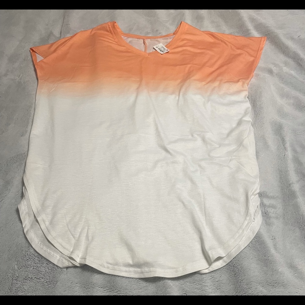 Ombré long length tee
